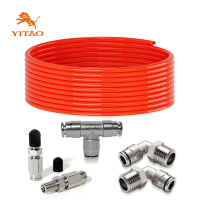 طقم خدمة خط الهواء بعزم دوران 1/4 NPT وصلة دفع كوع تعليق هوائي TR2012AS